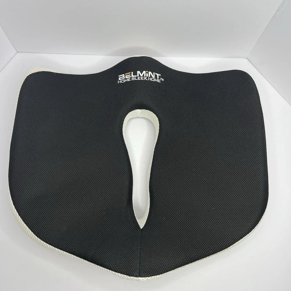 Belmint Orthopedic Seat Cushion with Memory‎ Foam Lower Back Lumbar Tailbone